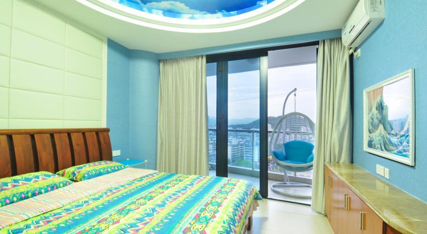 Sanya 1119 Theme Apartment الغرفة الصورة