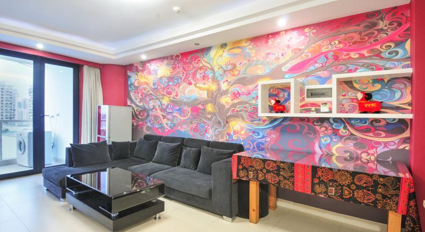 Sanya 1119 Theme Apartment الغرفة الصورة
