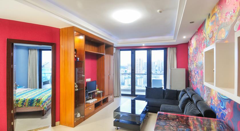 Sanya 1119 Theme Apartment الغرفة الصورة